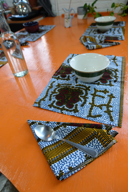 PLACE MATS | OHEMAA  | SET OF 4 | READY TO SHIP