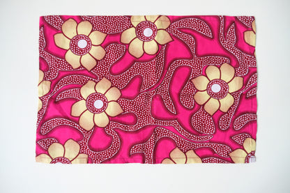 PLACE MATS | NEON FLOWER | SET OF 4| READY TO SHIP