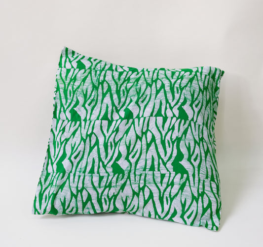 PILLOW SET | KEY LIME TIGER STRIPE | SET OF 2 | READY TO SHIP