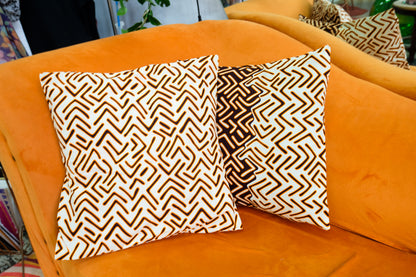 PILLOW SET| JIGSAW | SET OF 2 | READY TO SHIP