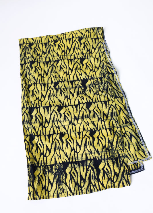 TABLECLOTH  | TIGER STRIPE | MUSTARD | READY TO SHIP