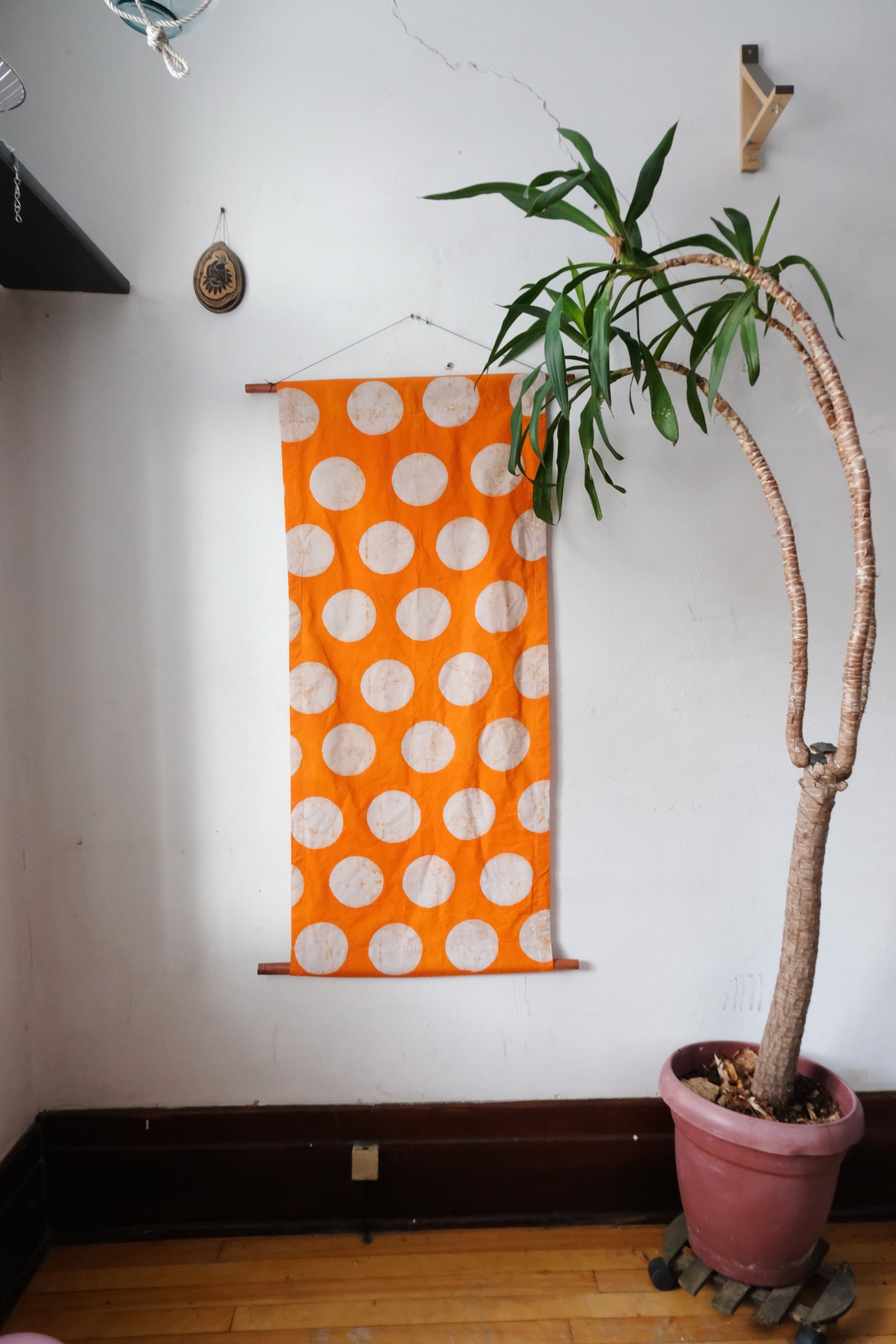 TAPESTRY WALL HANGING | TANGERINE