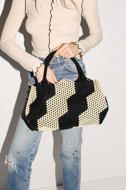 BB BAGS | BEADED BAG | DOMINO EFFECT -READY TO SHIP