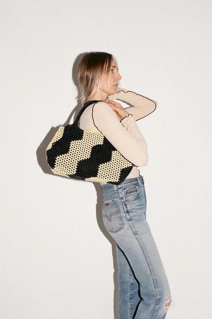 BB BAGS | BEADED BAG | DOMINO EFFECT -READY TO SHIP