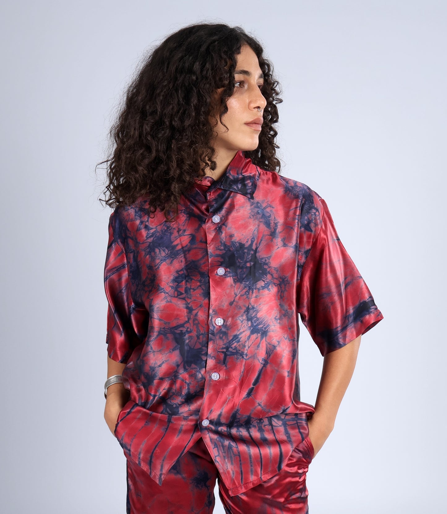 ADIRE SHIRT I DESERT ROSE