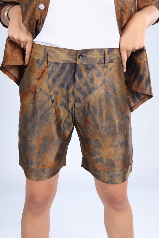 ADIRE ODO SHORTS I SANDSTONE