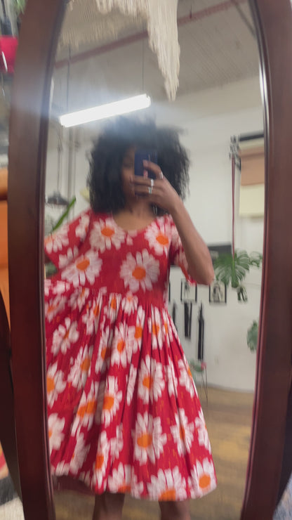 KUMASI DRESS | DAISIES| READY TO SHIP