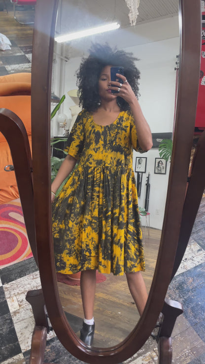 KUMASI DRESS | FIRECRACKER| READY TO SHIP