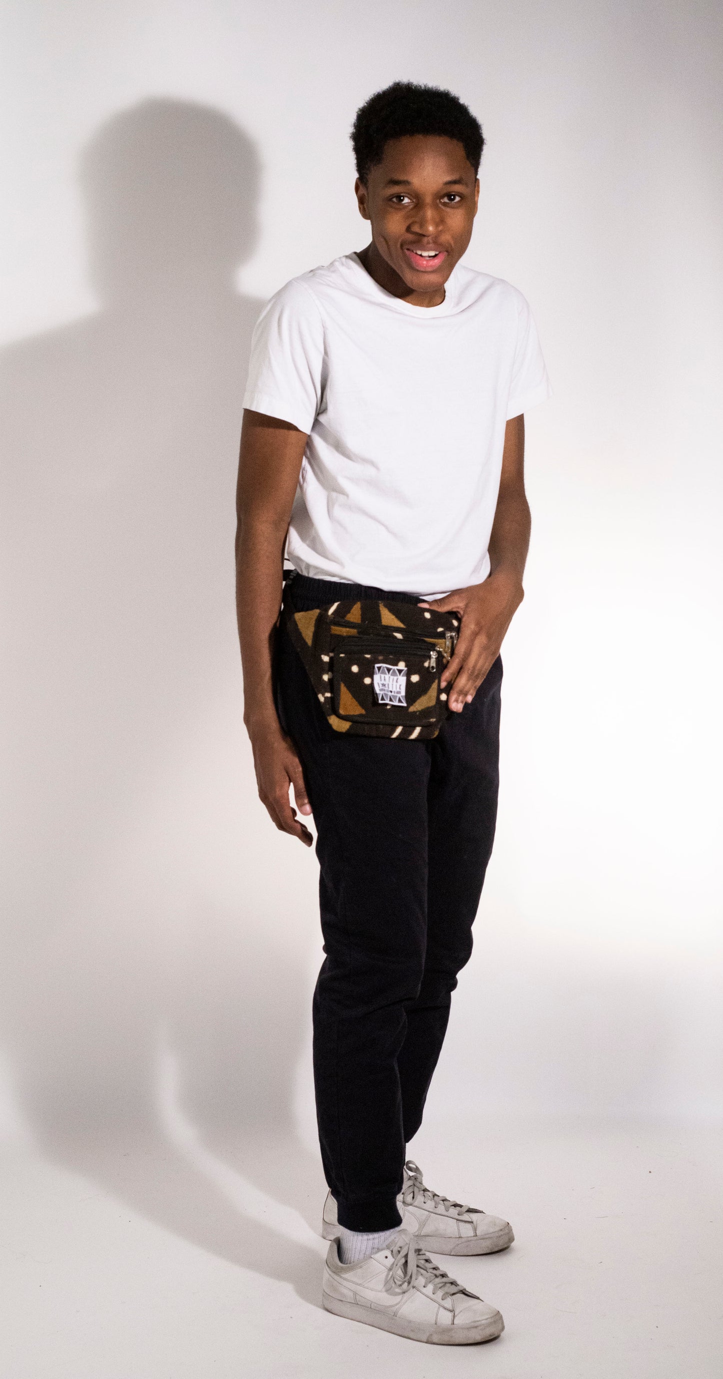 Brown Limited Edition Malian Mudcloth Fanny pack