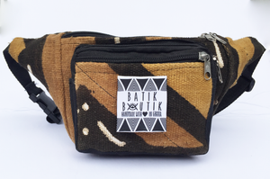 Brown Limited Edition Malian Mudcloth Fannypack/ Bumbag
